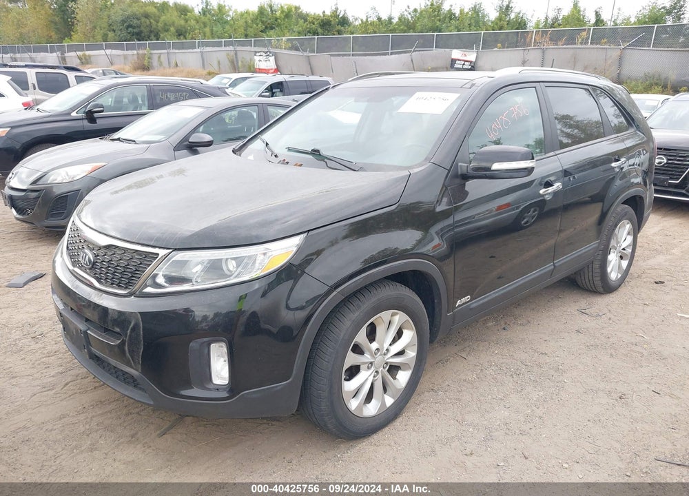 2014 KIA SORENTO EX V6 VIN: 5XYKUDA70EG430788