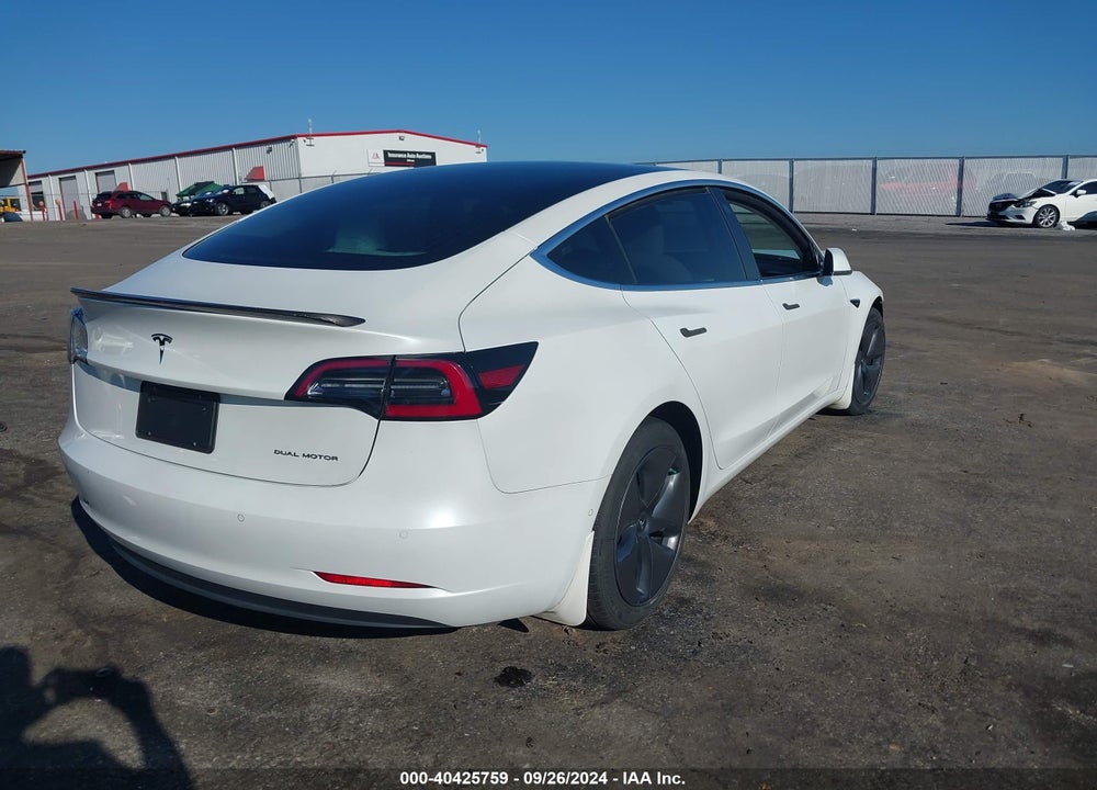 2019 TESLA MODEL 3 LONG RANGE/PERFORMANCE VIN: 5YJ3E1EBXKF494662