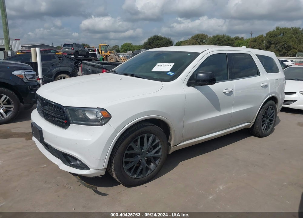 2014 DODGE DURANGO VIN: 1C4RDHAG8EC972411