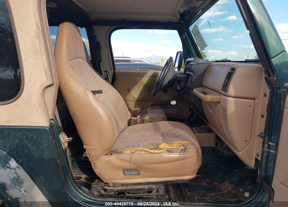1999 JEEP WRANGLER SPORT VIN: 1J4FY19SXXP430613
