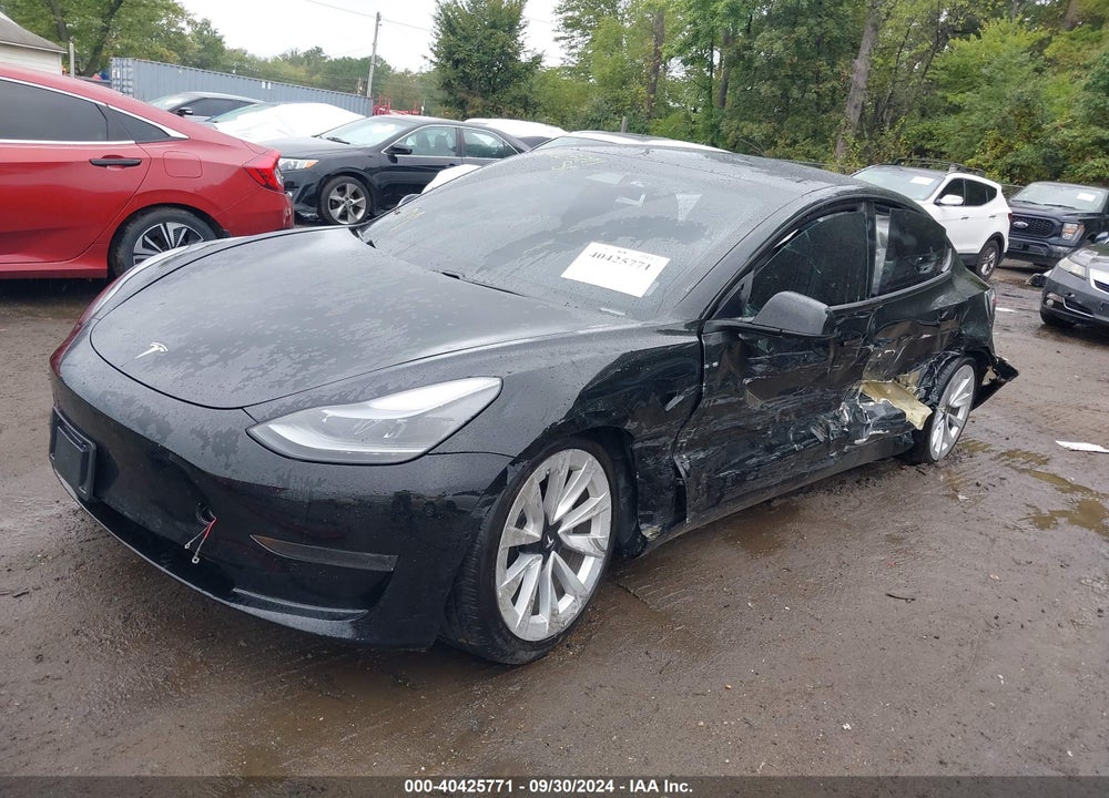 2021 TESLA MODEL 3 STANDARD RANGE PLUS REAR-WHEEL DRIVE VIN: 5YJ3E1EA7MF020775