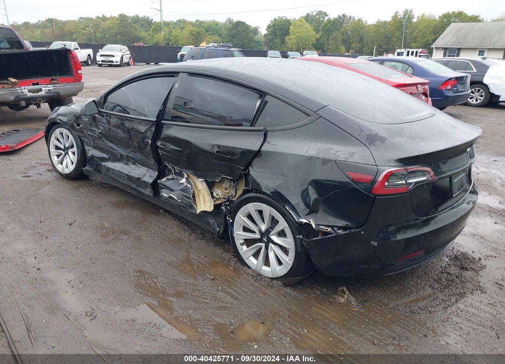 2021 TESLA MODEL 3 STANDARD RANGE PLUS REAR-WHEEL DRIVE VIN: 5YJ3E1EA7MF020775