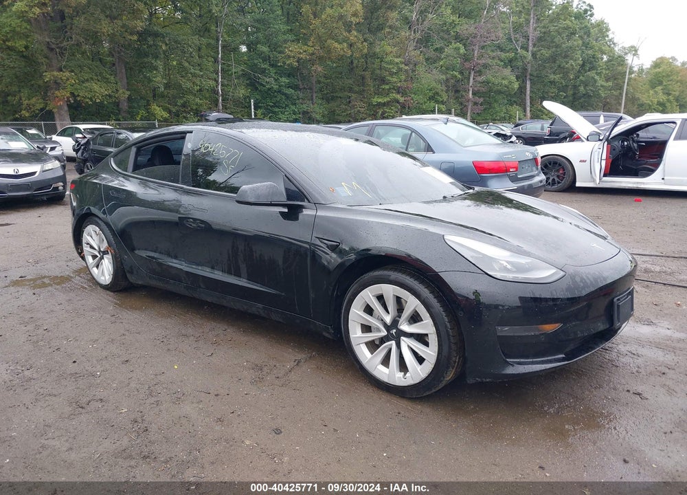 2021 TESLA MODEL 3 STANDARD RANGE PLUS REAR-WHEEL DRIVE VIN: 5YJ3E1EA7MF020775