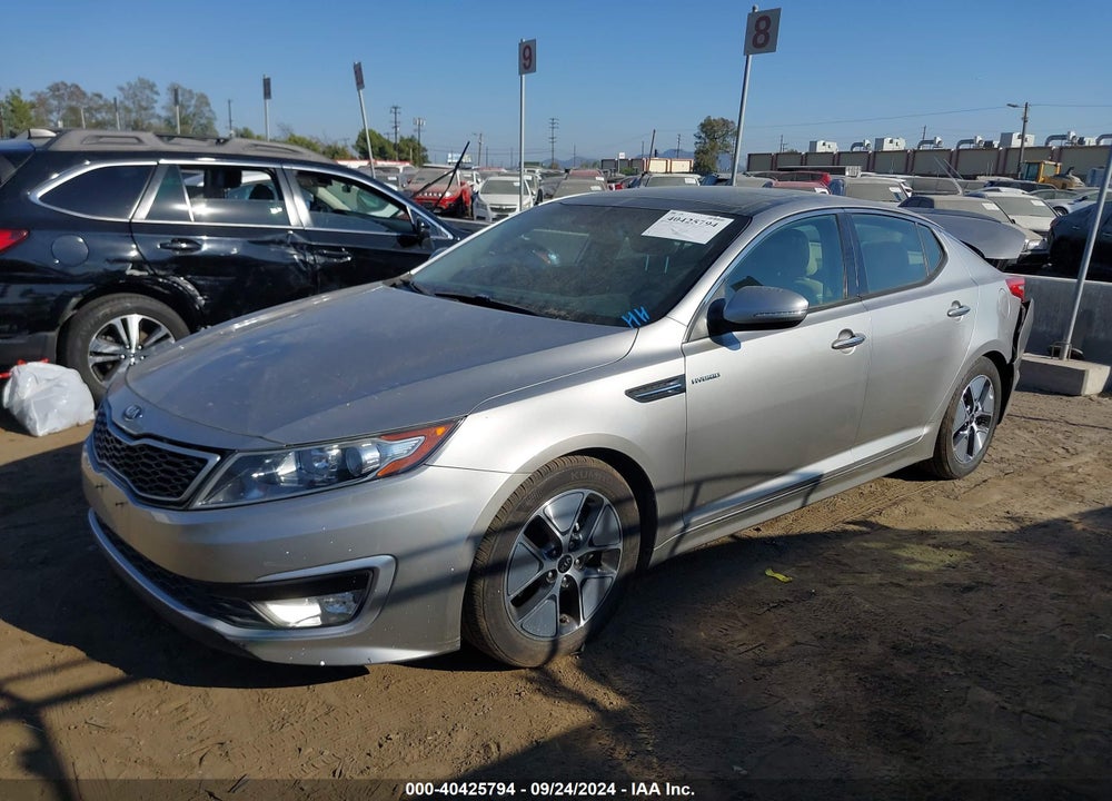 2013 KIA OPTIMA HYBRID EX VIN: KNAGM4AD9D5051885