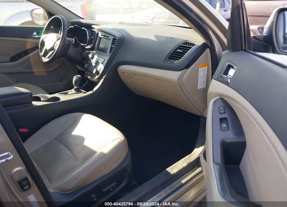 2013 KIA OPTIMA HYBRID EX VIN: KNAGM4AD9D5051885