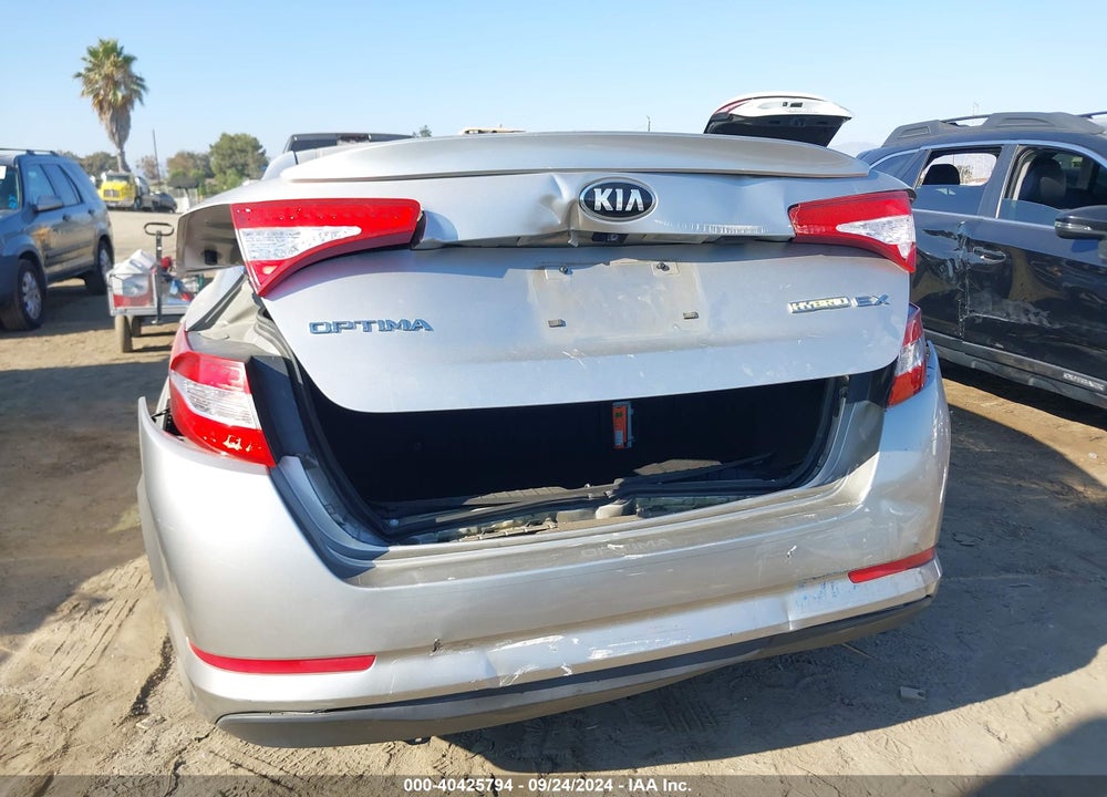 2013 KIA OPTIMA HYBRID EX VIN: KNAGM4AD9D5051885