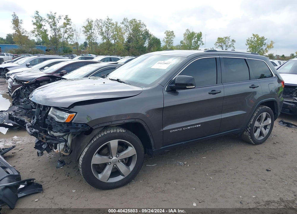 2014 JEEP GRAND CHEROKEE LIMITED VIN: 1C4RJFBM2EC380987