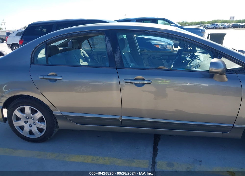 2008 HONDA CIVIC LX VIN: 2HGFA16578H349181