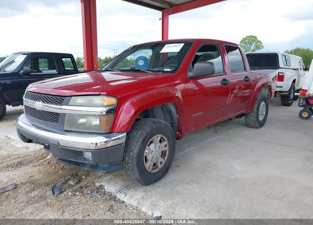 2005 CHEVROLET COLORADO LS VIN: 1GCDT136258211126