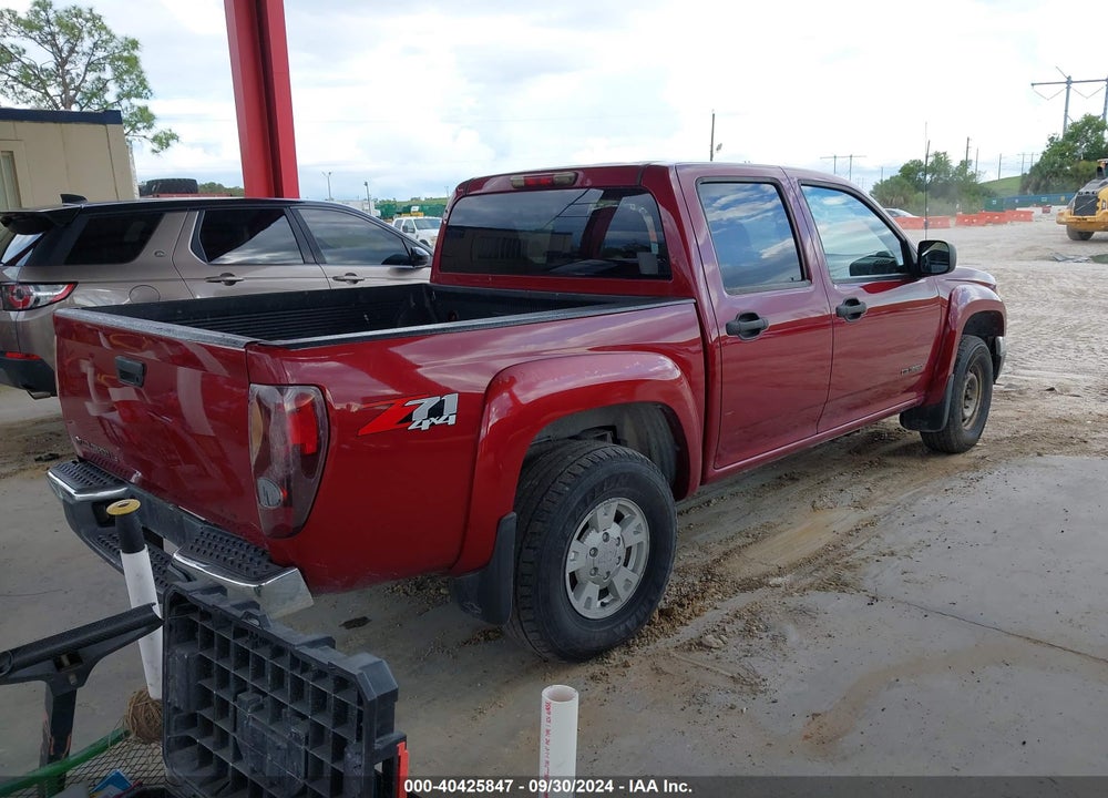 2005 CHEVROLET COLORADO LS VIN: 1GCDT136258211126