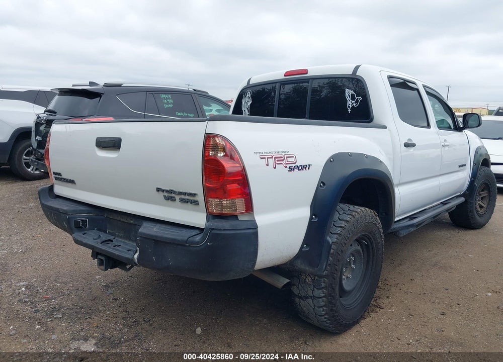 2008 TOYOTA TACOMA PRERUNNER V6 VIN: 3TMJU62N08M056226