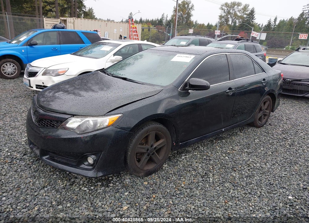 2014 TOYOTA CAMRY SE VIN: 4T1BF1FKXEU390056
