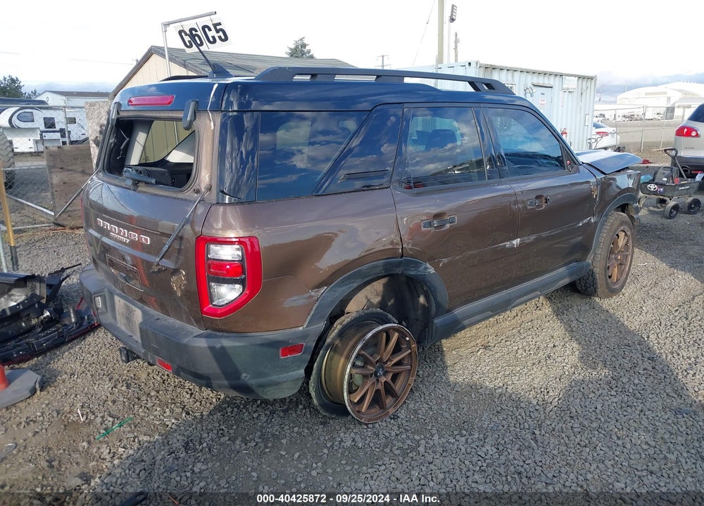 2022 FORD BRONCO SPORT OUTER BANKS VIN: 3FMCR9C66NRE27533