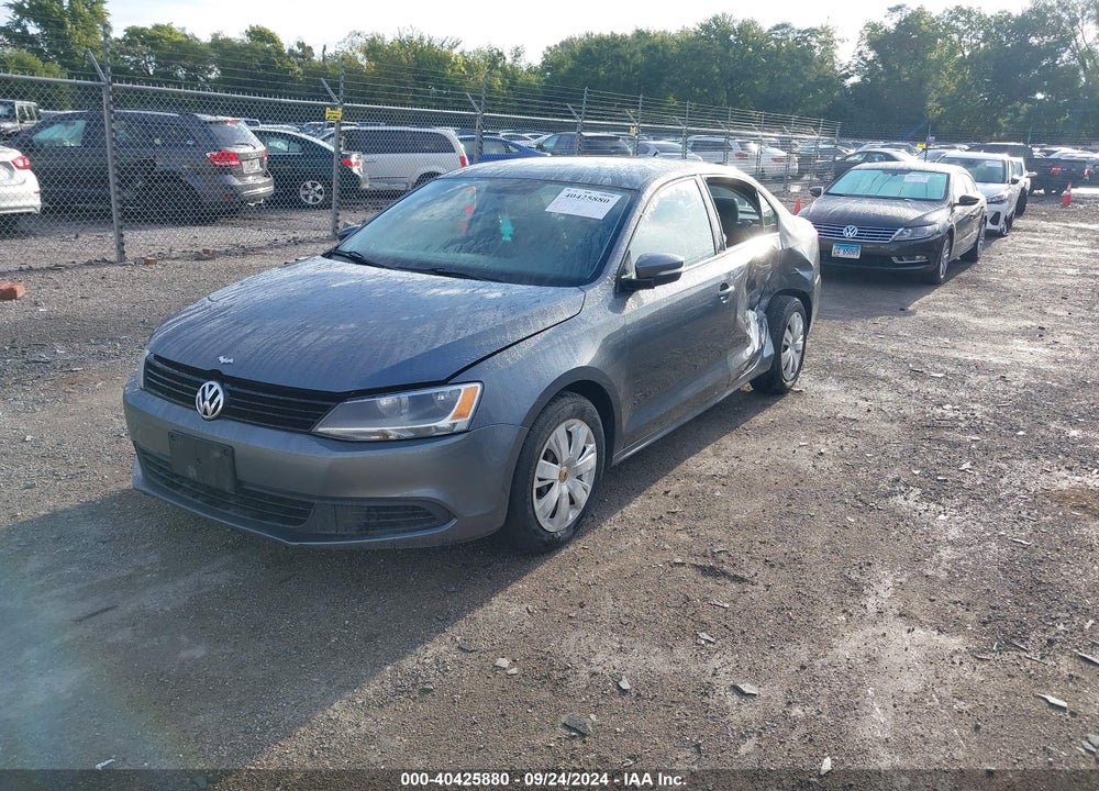 2014 VOLKSWAGEN JETTA 1.8T SE VIN: 3VWD17AJ4EM278982