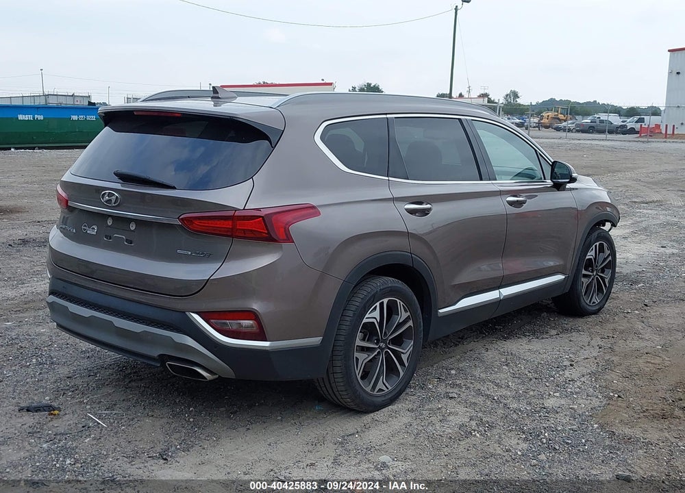 2019 HYUNDAI SANTA FE ULTIMATE 2.0T VIN: 5NMS5CAA6KH068695