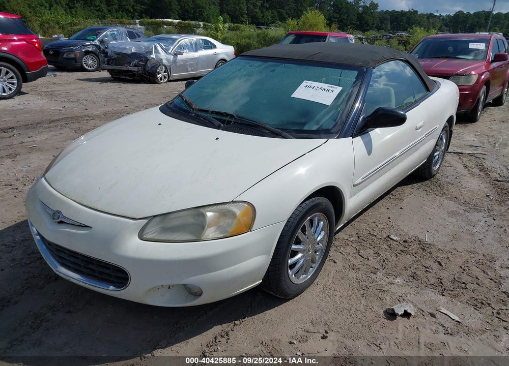 2002 CHRYSLER SEBRING LIMITED VIN: 1C3EL65R02N310005