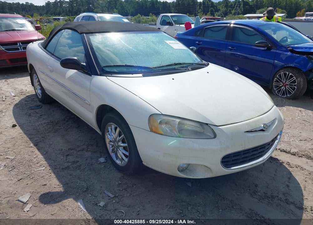 2002 CHRYSLER SEBRING LIMITED VIN: 1C3EL65R02N310005