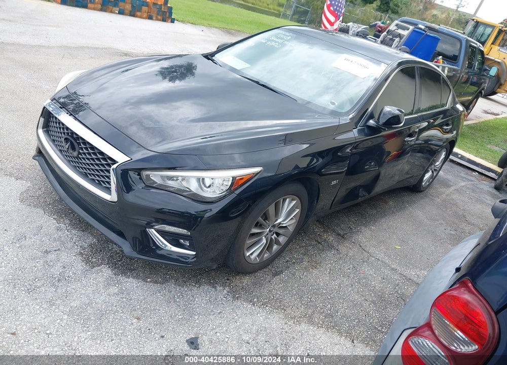 2018 INFINITI Q50 3.0T LUXE VIN: JN1EV7AP6JM354985
