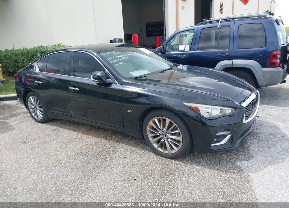 2018 INFINITI Q50 3.0T LUXE VIN: JN1EV7AP6JM354985
