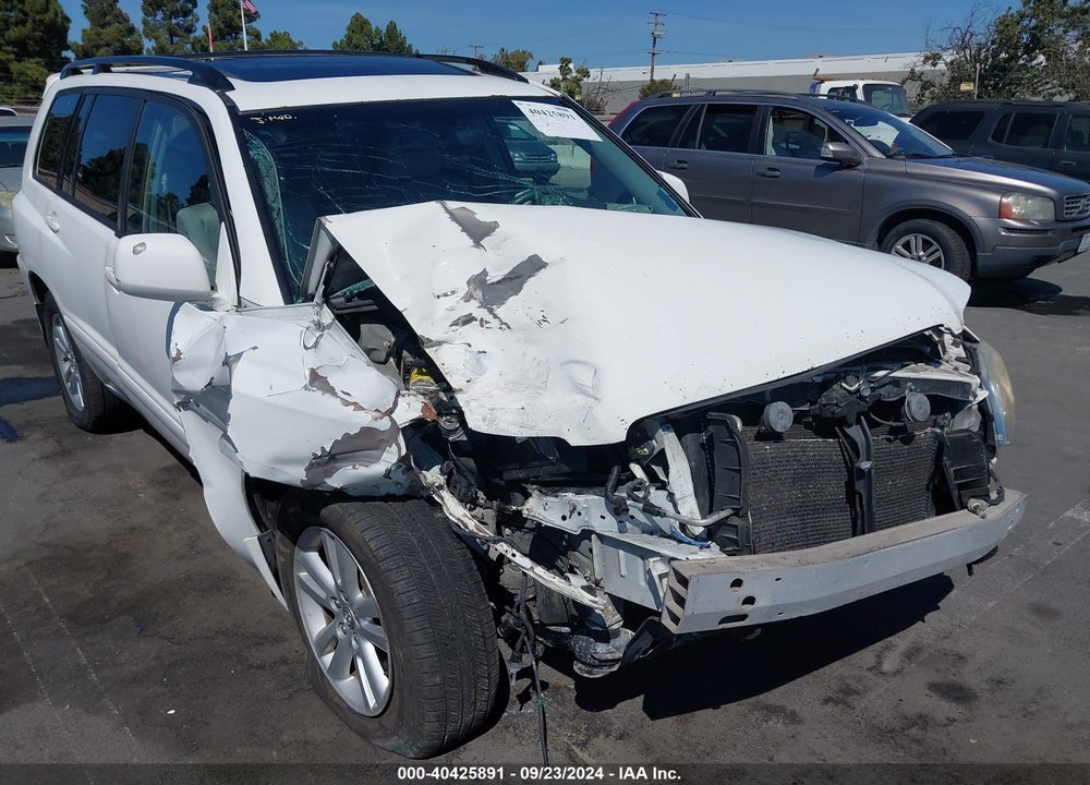 2007 TOYOTA HIGHLANDER HYBRID V6 VIN: JTEEW21AX70047503