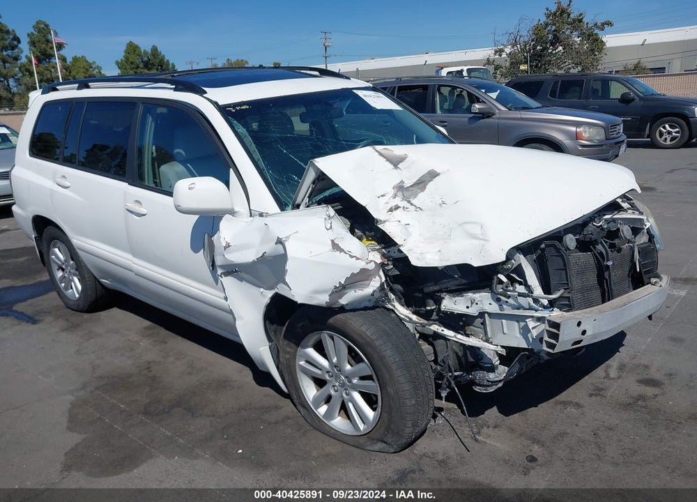 2007 TOYOTA HIGHLANDER HYBRID V6 VIN: JTEEW21AX70047503