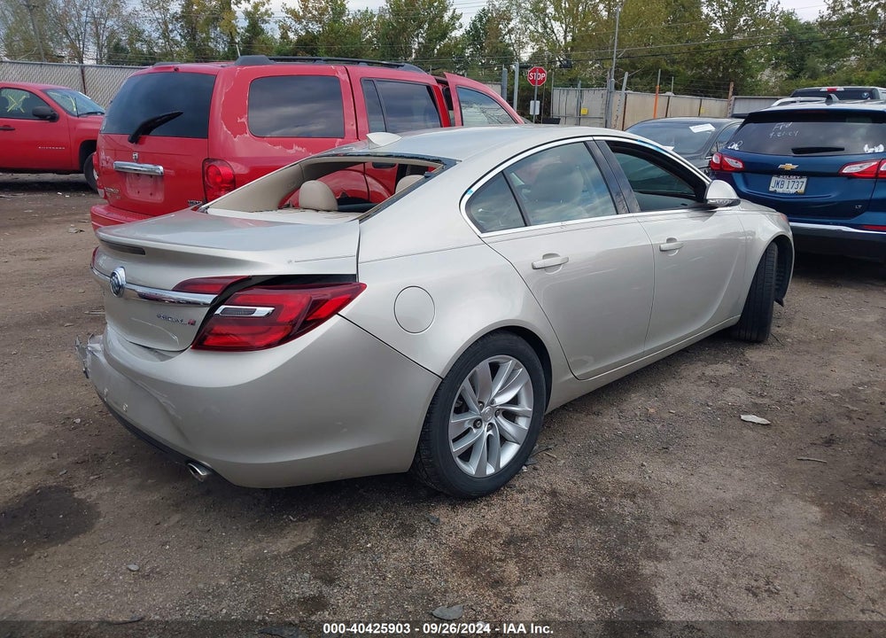 2015 BUICK REGAL TURBO VIN: 2G4GK5EX8F9289344