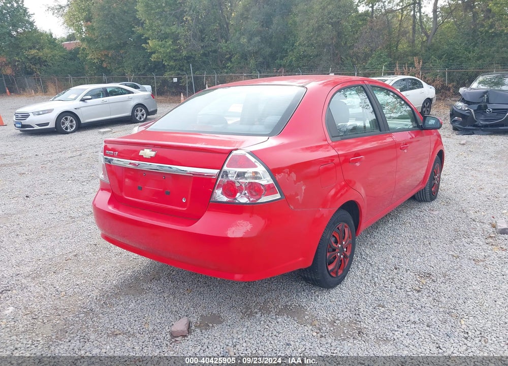 2011 CHEVROLET AVEO 1LT VIN: KL1TD5DEXBB146053