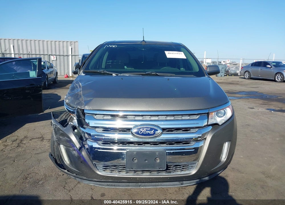 2012 FORD EDGE SEL VIN: 2FMDK3J95CBA53544