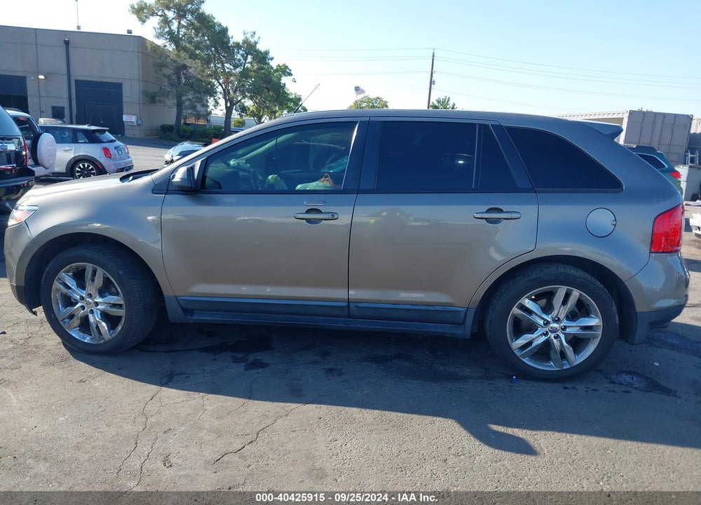 2012 FORD EDGE SEL VIN: 2FMDK3J95CBA53544