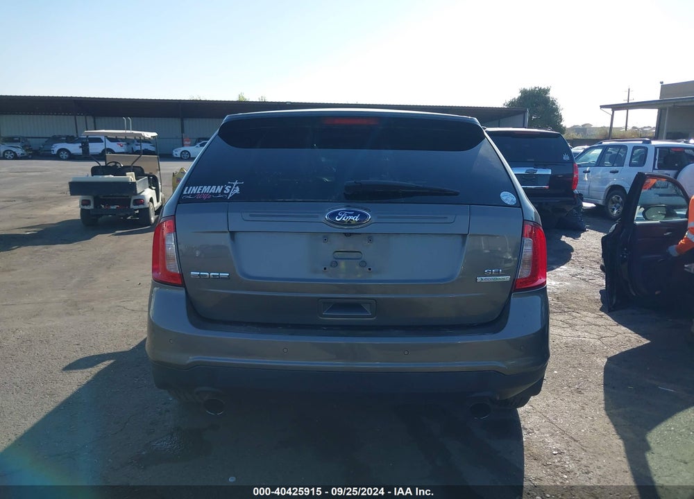 2012 FORD EDGE SEL VIN: 2FMDK3J95CBA53544