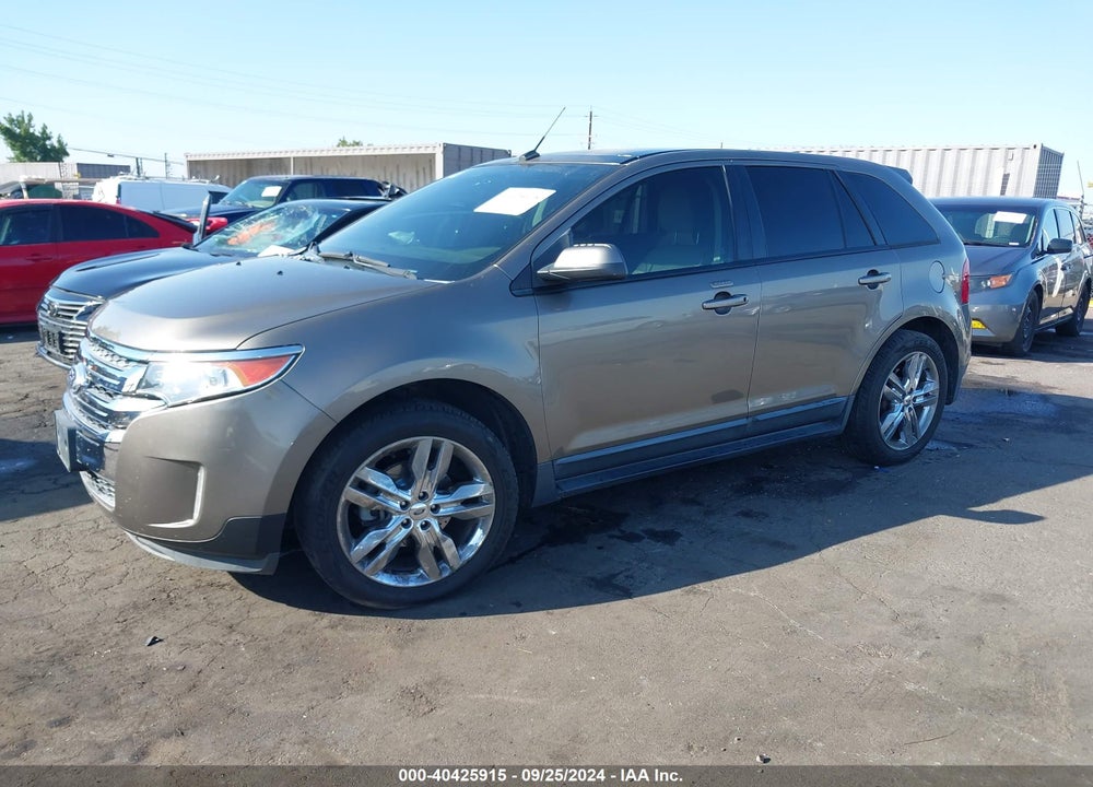 2012 FORD EDGE SEL VIN: 2FMDK3J95CBA53544