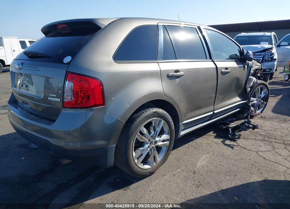 2012 FORD EDGE SEL VIN: 2FMDK3J95CBA53544