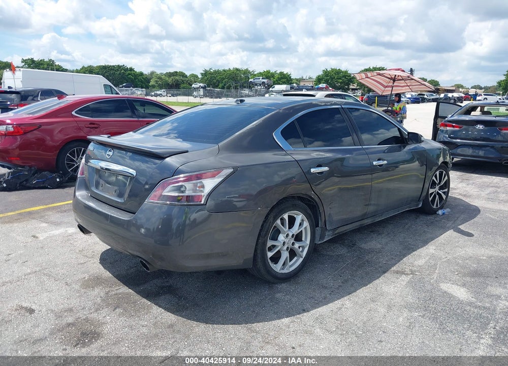 2012 NISSAN MAXIMA 3.5 SV VIN: 1N4AA5APXCC857011