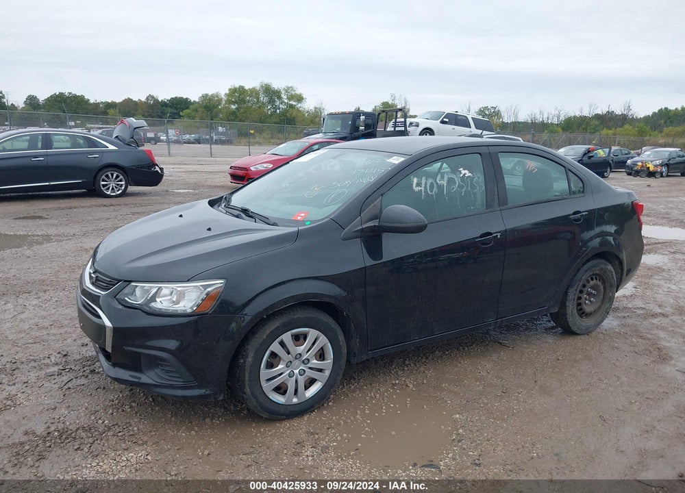 2017 CHEVROLET SONIC LS AUTO VIN: 1G1JB5SH8H4174457