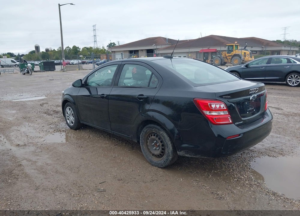 2017 CHEVROLET SONIC LS AUTO VIN: 1G1JB5SH8H4174457