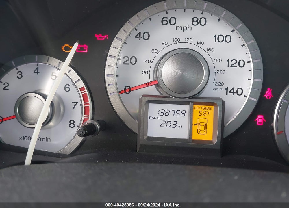2011 HONDA PILOT EX-L VIN: 5FNYF3H55BB016556