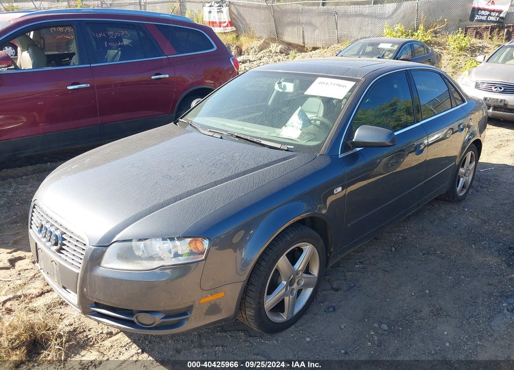 2005 AUDI A4 2.0T VIN: WAUDF68E45A508277
