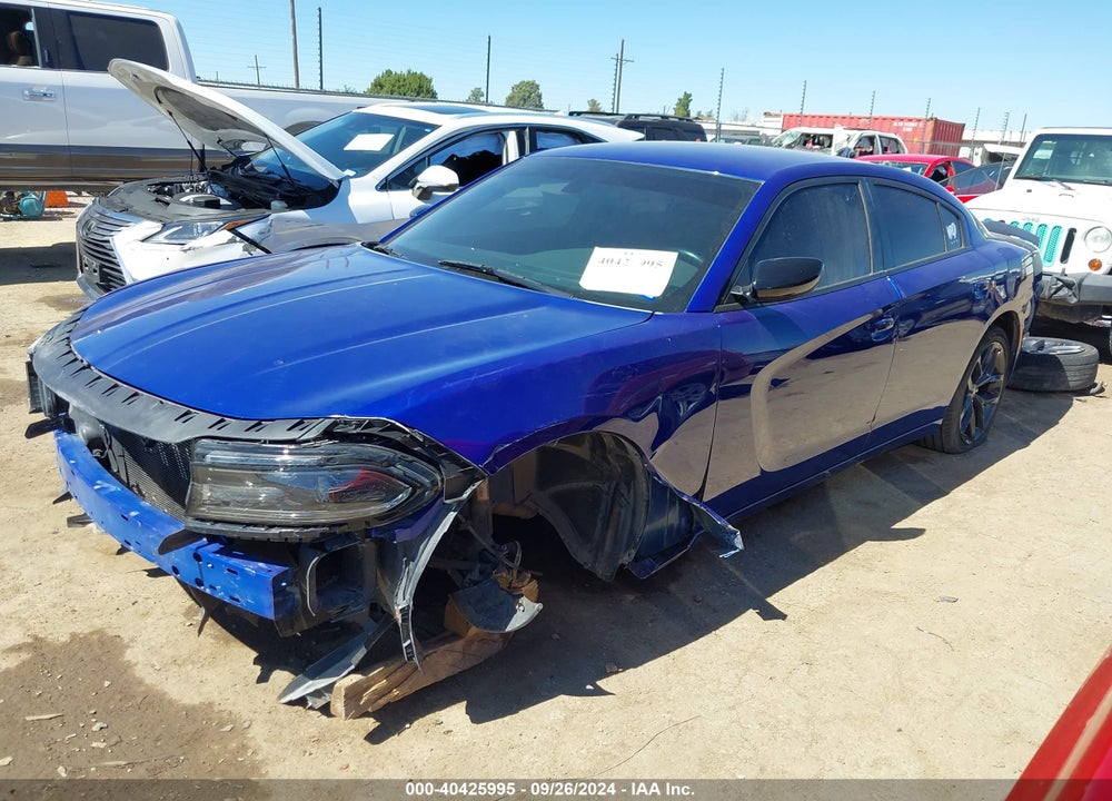 2021 DODGE CHARGER SXT RWD VIN: 2C3CDXBG8MH678022