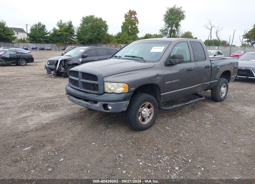2003 DODGE RAM 2500 SLT/LARAMIE/ST VIN: 1D7KU28D93J533761