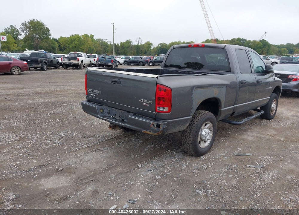 2003 DODGE RAM 2500 SLT/LARAMIE/ST VIN: 1D7KU28D93J533761