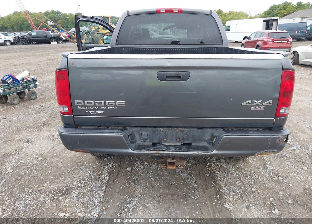 2003 DODGE RAM 2500 SLT/LARAMIE/ST VIN: 1D7KU28D93J533761