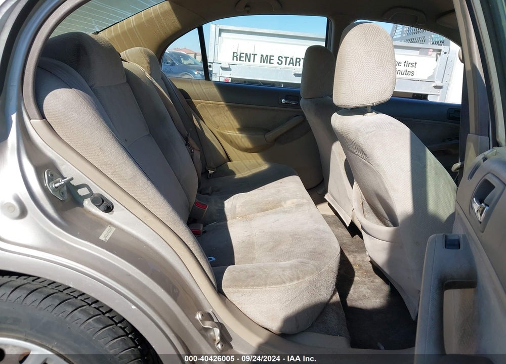 2002 HONDA CIVIC LX VIN: 1HGES16572L021679