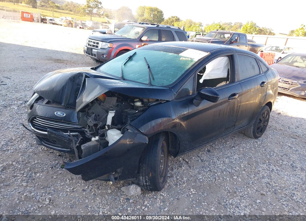 2016 FORD FIESTA S VIN: 3FADP4AJ9GM166669