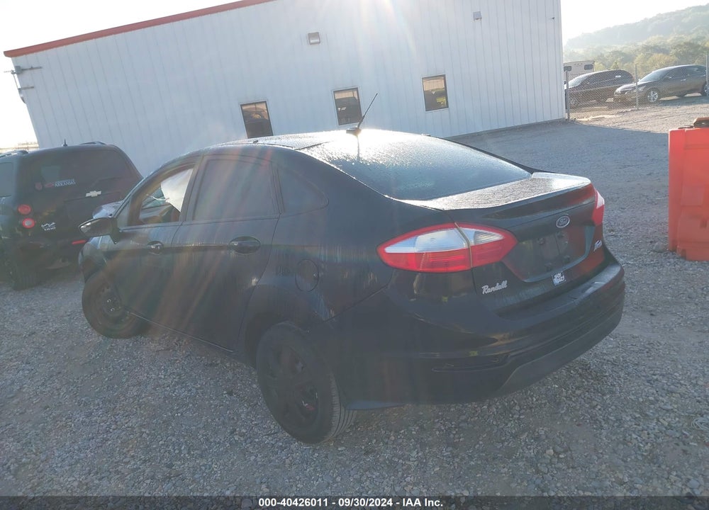 2016 FORD FIESTA S VIN: 3FADP4AJ9GM166669