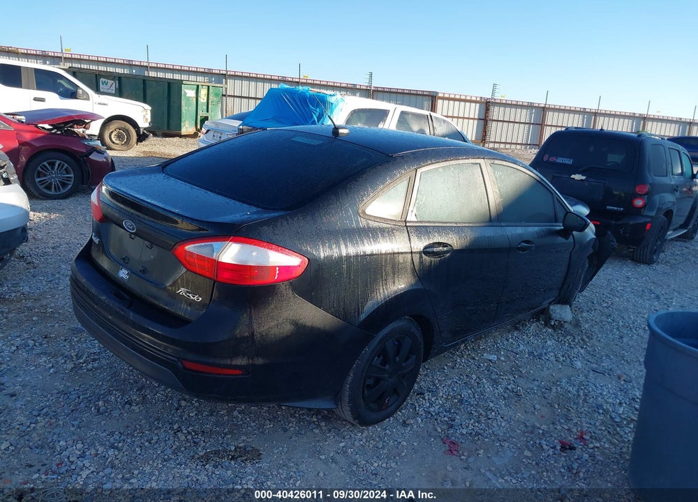 2016 FORD FIESTA S VIN: 3FADP4AJ9GM166669