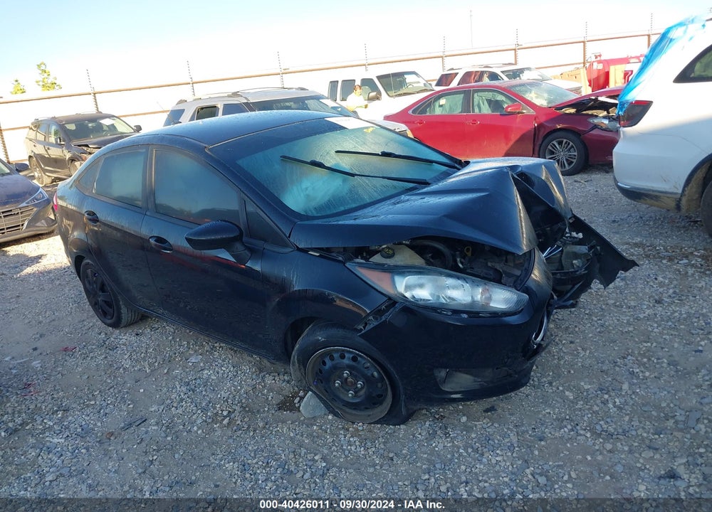 2016 FORD FIESTA S VIN: 3FADP4AJ9GM166669