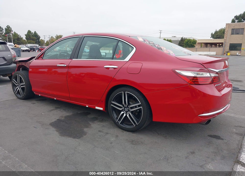 2017 HONDA ACCORD SPORT SE VIN: 1HGCR2F18HA186246