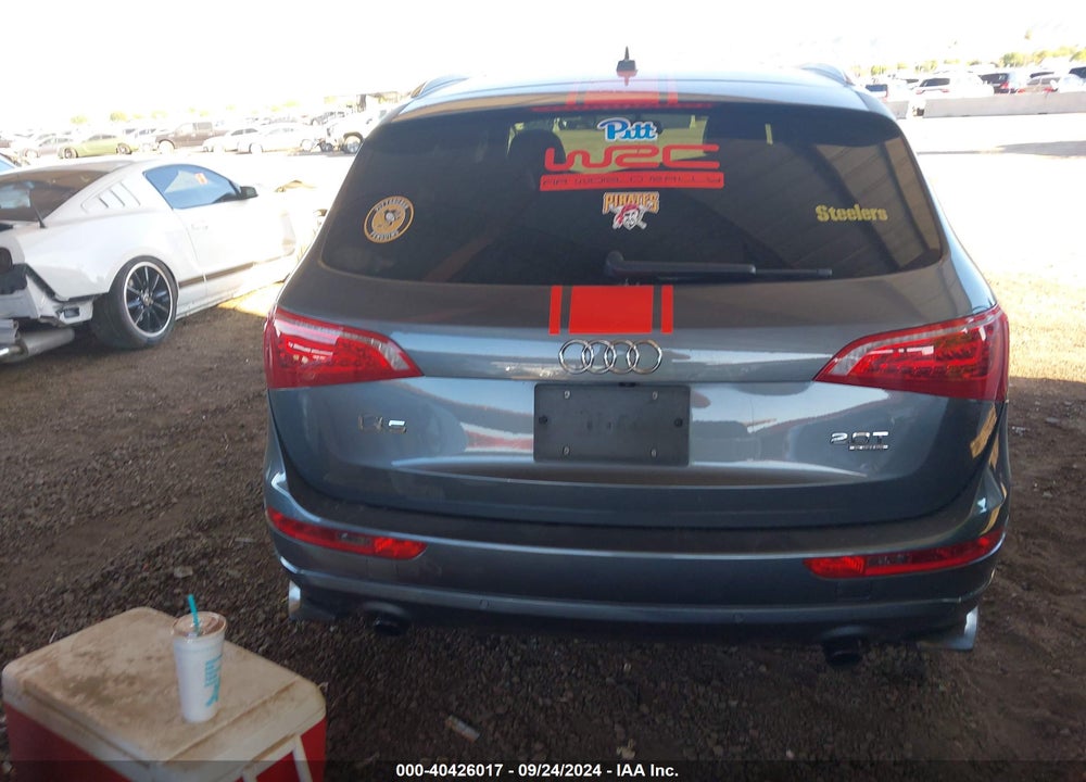 2012 AUDI Q5 2.0T PREMIUM VIN: WA1LFAFP1CA031465
