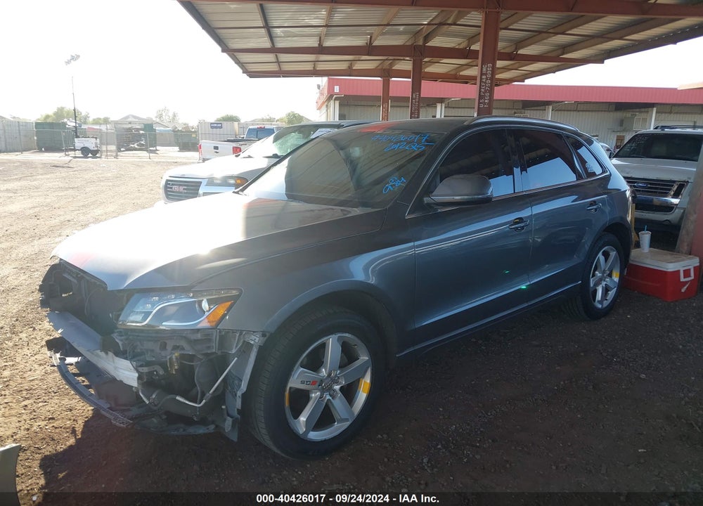 2012 AUDI Q5 2.0T PREMIUM VIN: WA1LFAFP1CA031465