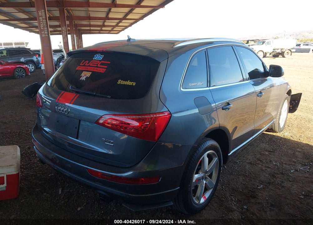2012 AUDI Q5 2.0T PREMIUM VIN: WA1LFAFP1CA031465